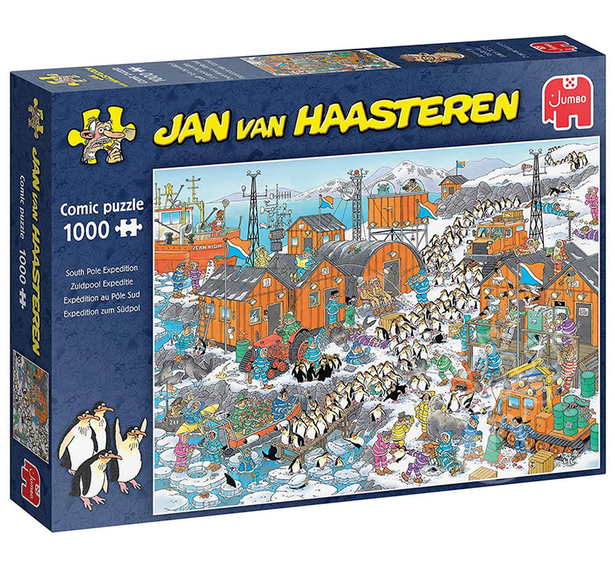 Jumbo Jan van Haasteren - South Pole Expedition Puzzle 1000pcs