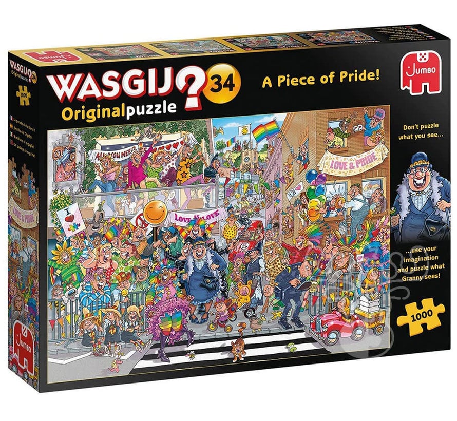 Jumbo Wasgij Original 34 A Piece of Pride! Puzzle 1000pcs