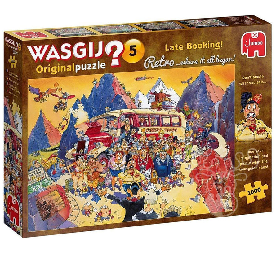 Jumbo Wasgij Retro Original 5 Late Booking! Puzzle 1000pcs