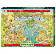 Heye Heye Funky Zoo: Nile Habitat Puzzle 1000pcs