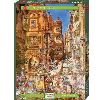 Heye Heye Romantic Town: By Day Puzzle 1000pcs