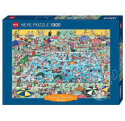 Heye Heye Cartoon Classics Cool Down! Puzzle 1000pcs