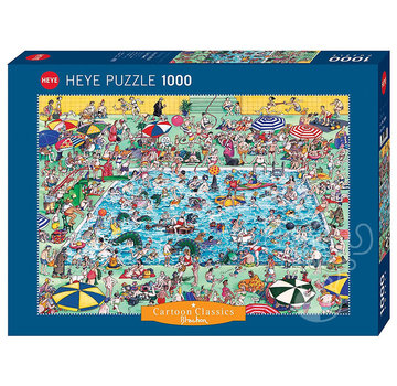 Heye Heye Cartoon Classics Cool Down! Puzzle 1000pcs