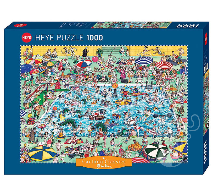 Heye Cartoon Classics Cool Down! Puzzle 1000pcs