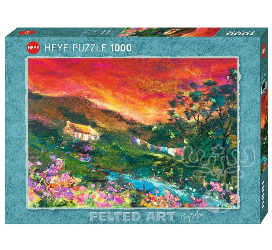 Heye Felted Art: Washing Line Puzzle 1000pcs*