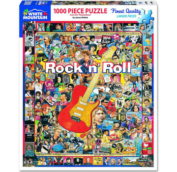 White Mountain White Mountain Rock 'n' Roll Puzzle 1000pcs
