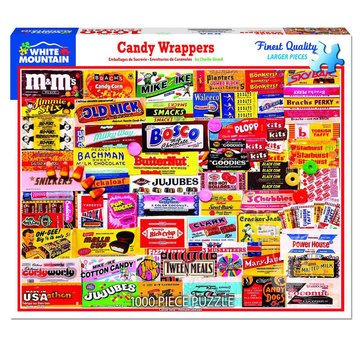 White Mountain White Mountain Candy Wrappers Puzzle 1000pcs