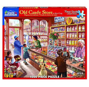 White Mountain White Mountain Old Candy Store Puzzle 1000pcs