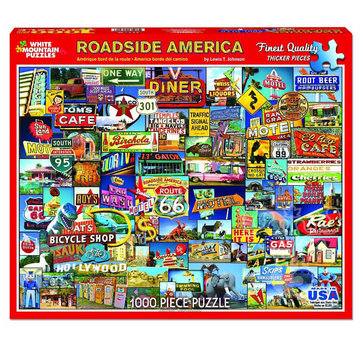 White Mountain White Mountain Roadside America Puzzle 1000pcs