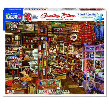 White Mountain White Mountain Country Store - Seek & Find Puzzle 1000pcs