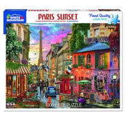 White Mountain White Mountain Paris Sunset Puzzle 1000pcs