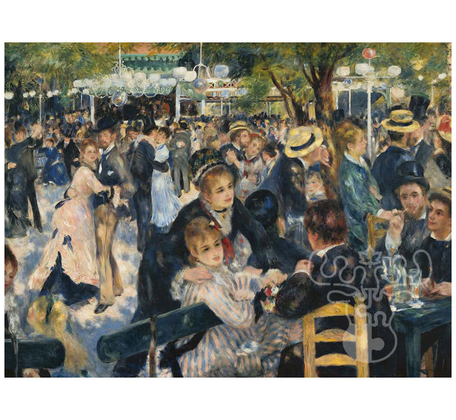 Clementoni Museum: Renoir - Dance at Le Moulin de la Galette Puzzle 1000pcs - ORIGINAL BOX SIZE