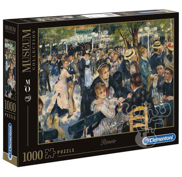 Clementoni Clementoni Museum: Renoir - Dance at Le Moulin de la Galette Puzzle 1000pcs - ORIGINAL BOX SIZE