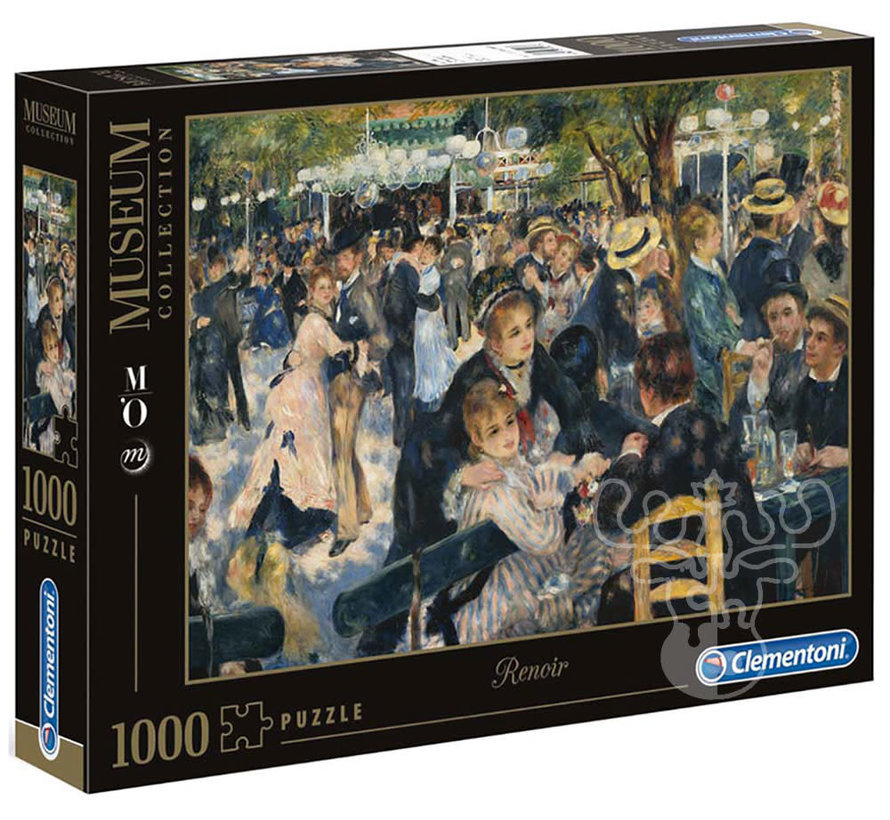 Clementoni Renoir - Dance at Le Moulin de la Galette Puzzle 1000pcs