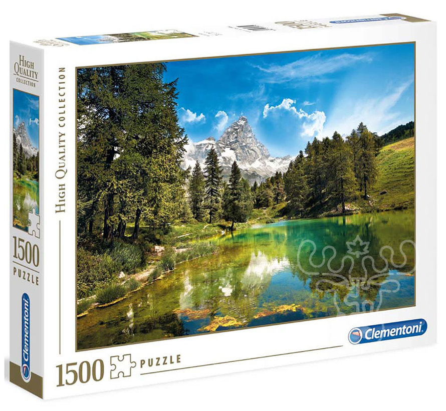 Clementoni Blue Lake Puzzle 1500pcs