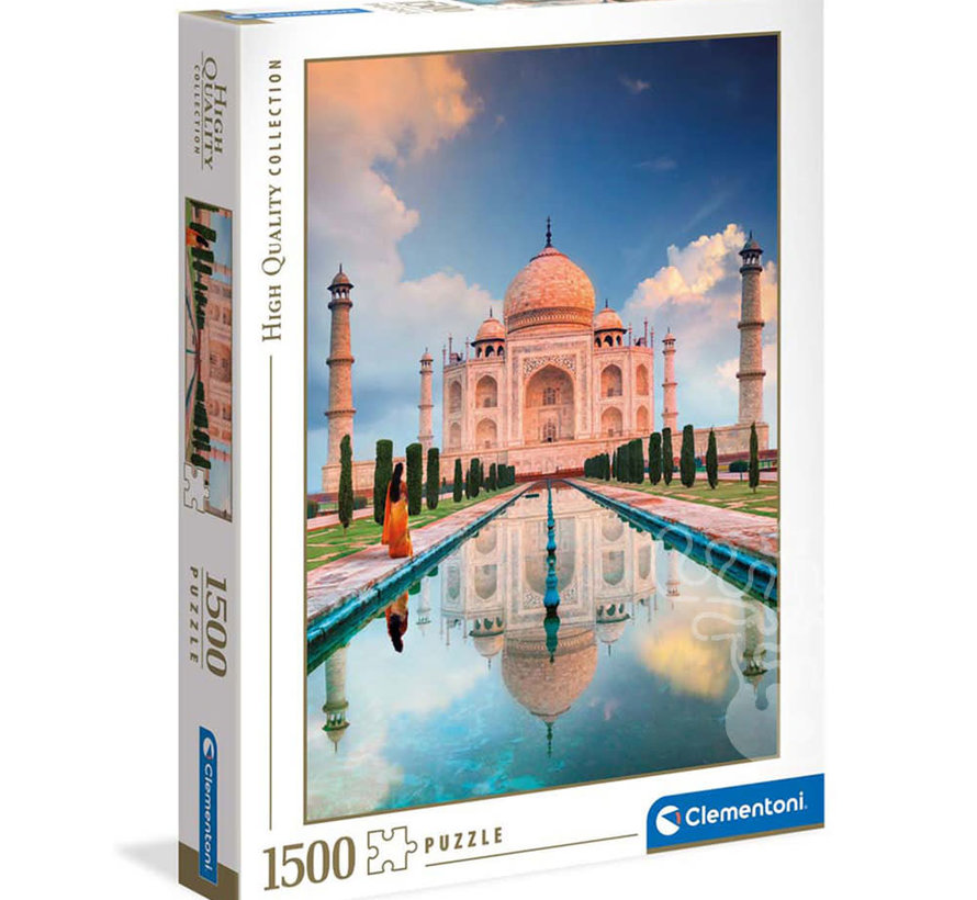 FINAL SALE Clementoni Taj Mahal Puzzle 1500pcs - ORIGINAL BOX SIZE