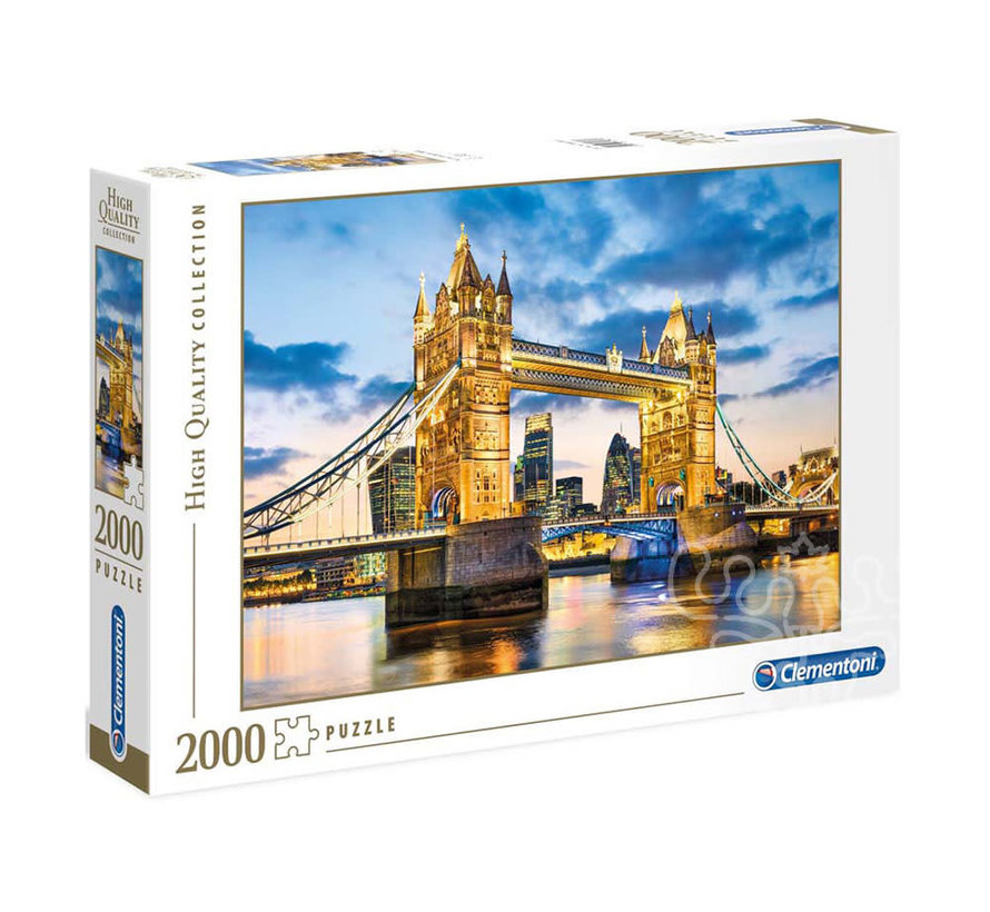 Clementoni Tower Bridge at Dusk Puzzle 2000pcs