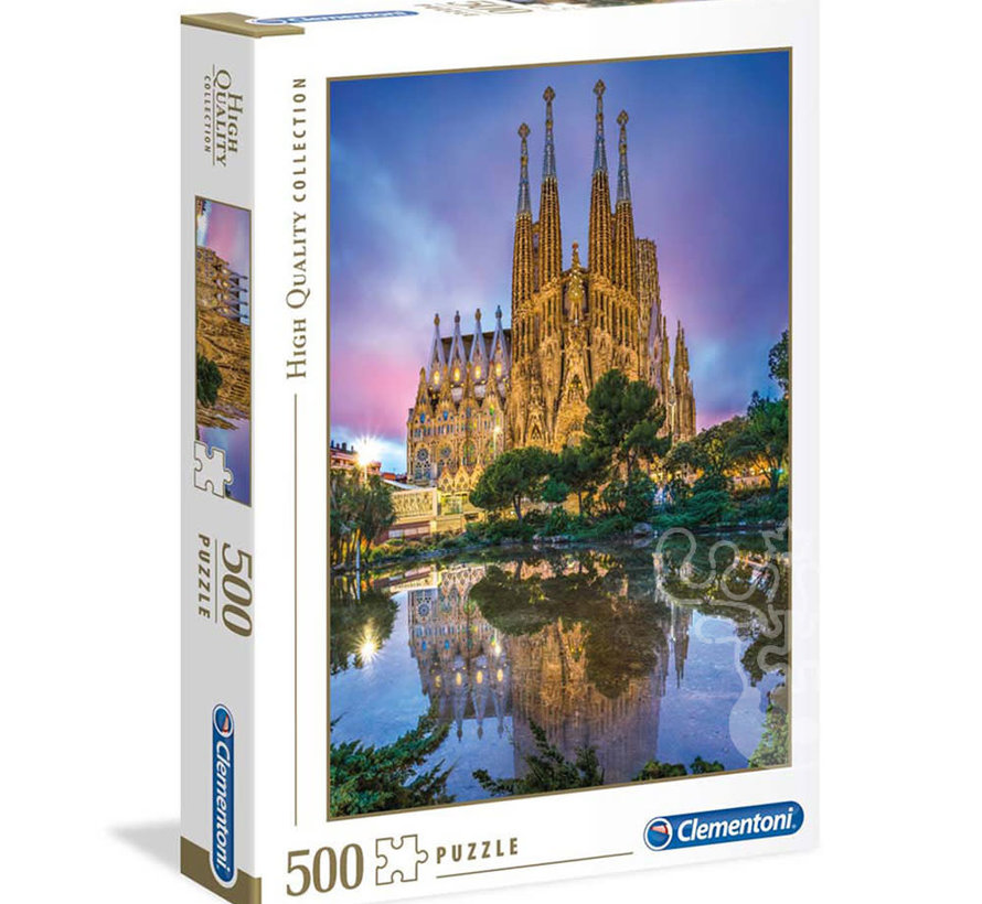 Clementoni Sagrada Familia, Barcelona Puzzle 500pcs