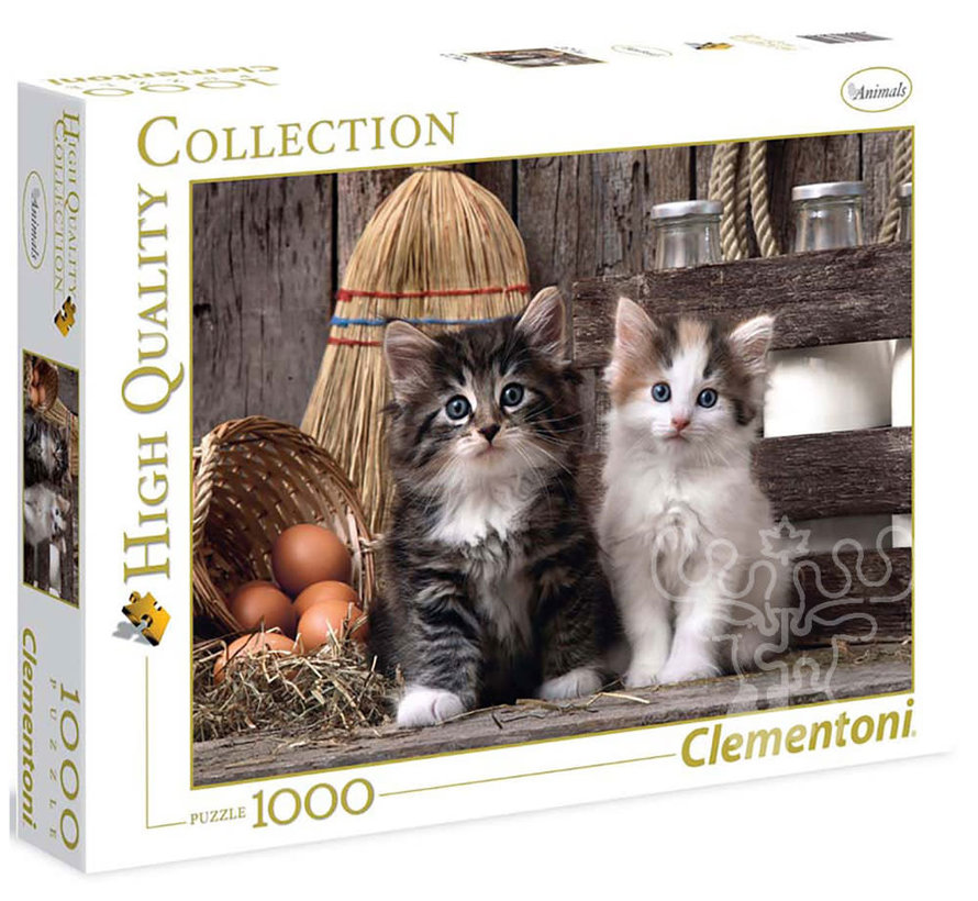 Clementoni Lovely Kittens Puzzle 1000pcs