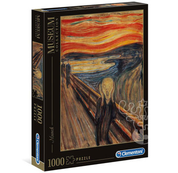 Clementoni Clementoni Museum: Munch - The Scream Puzzle 1000pcs - ORIGINAL BOX SIZE