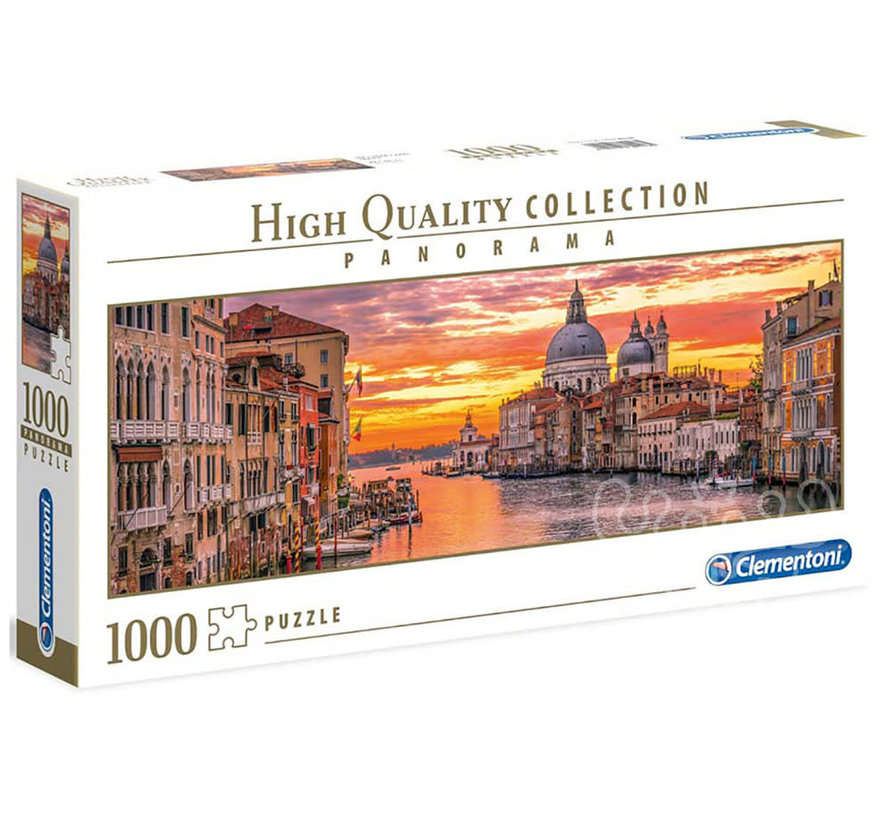 Clementoni The Grand Canal - Venice Panorama Puzzle 1000pcs