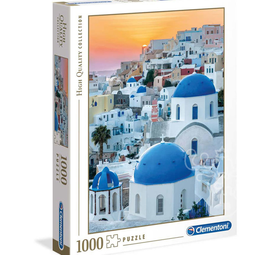 Clementoni Santorini Puzzle 1000pcs