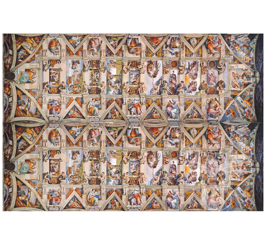 Clementoni Michelangelo - Cappella Sistina (Sistine Chapel) Panorama Puzzle 1000pcs