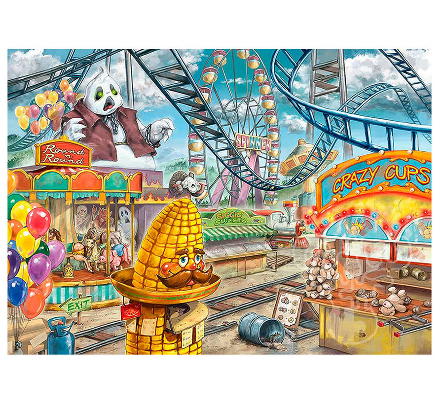 Ravensburger Amusement Park Plight Escape Puzzle Kids 368pcs