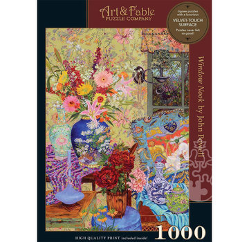 Art & Fable Puzzle Company Art & Fable Window Nook Puzzle 1000pcs