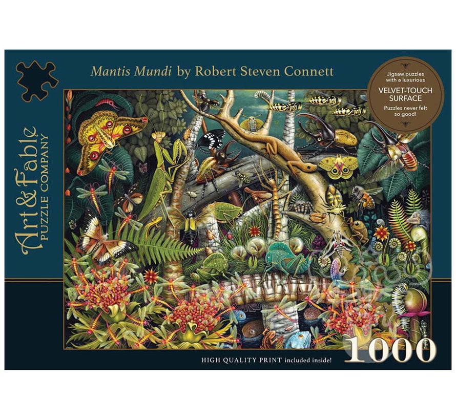 Art & Fable Mantis Mundi Puzzle 1000pcs