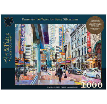 Art & Fable Puzzle Company Art & Fable Paramount Reflected Puzzle 1000pcs
