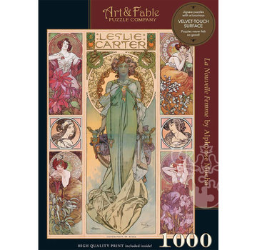 Art & Fable Puzzle Company Art & Fable La Nouvelle Femme Puzzle 1000pcs