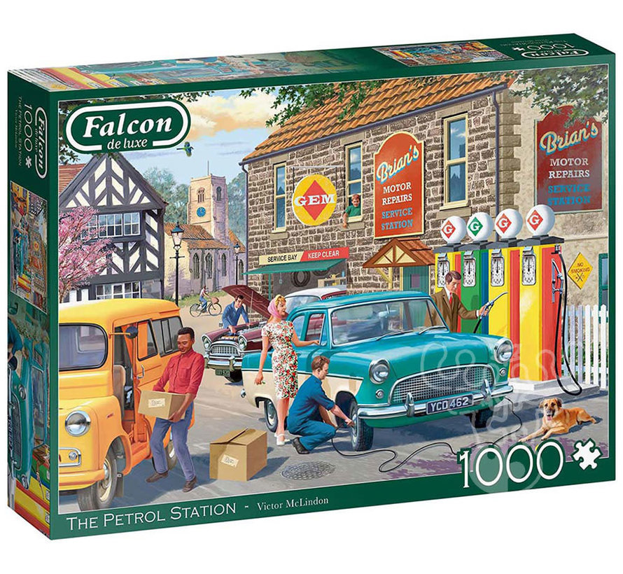 Falcon The Petrol Station Puzzle 1000pcs