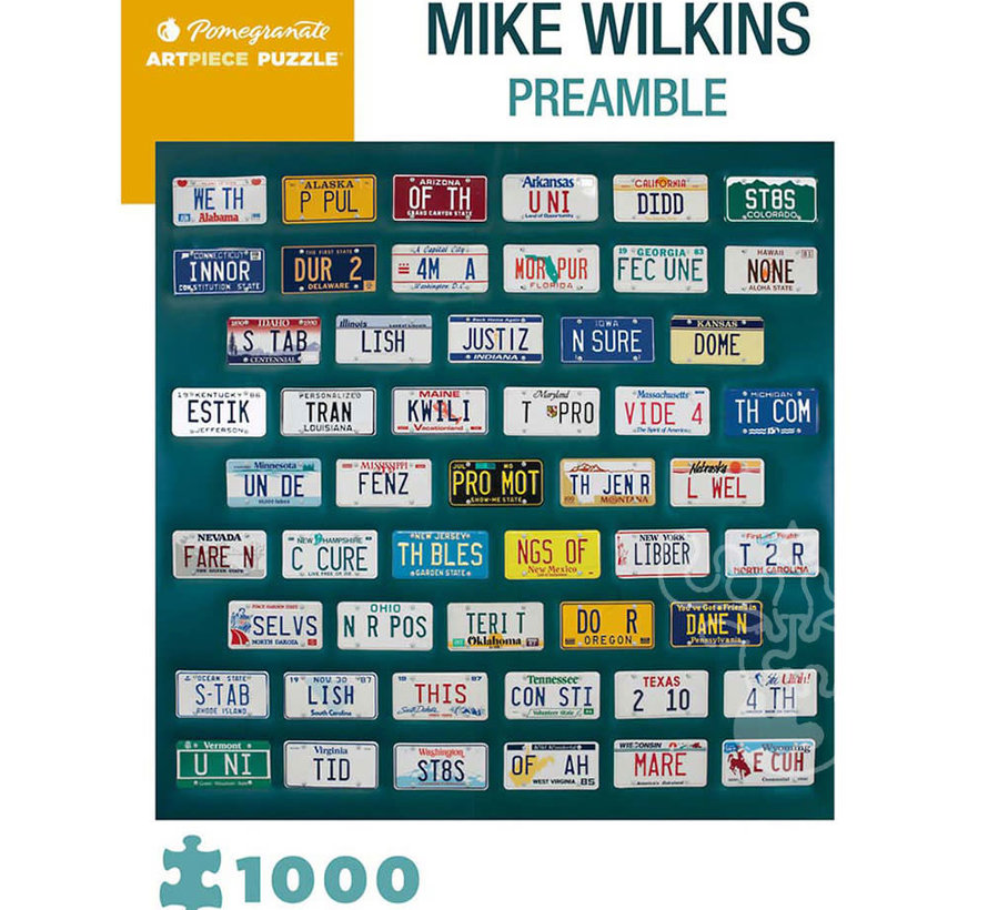 Pomegranate Wilkins, Mike: Preamble Puzzle 1000pcs