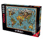 Anatolian Butterfly World Map Puzzle 1000pcs