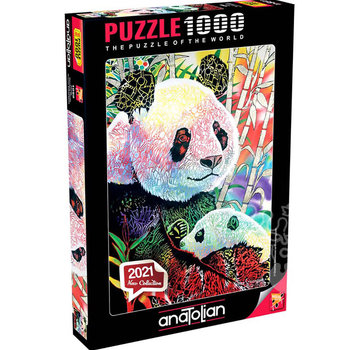Anatolian Anatolian Rainbow Panda Puzzle 1000pcs