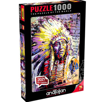 Anatolian Anatolian Chief Seattle Puzzle 1000pcs RETIRED