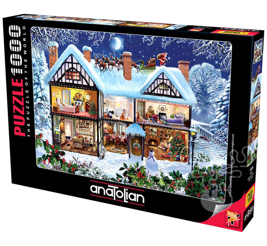 Anatolian Seasons House Puzzle 1000pcs