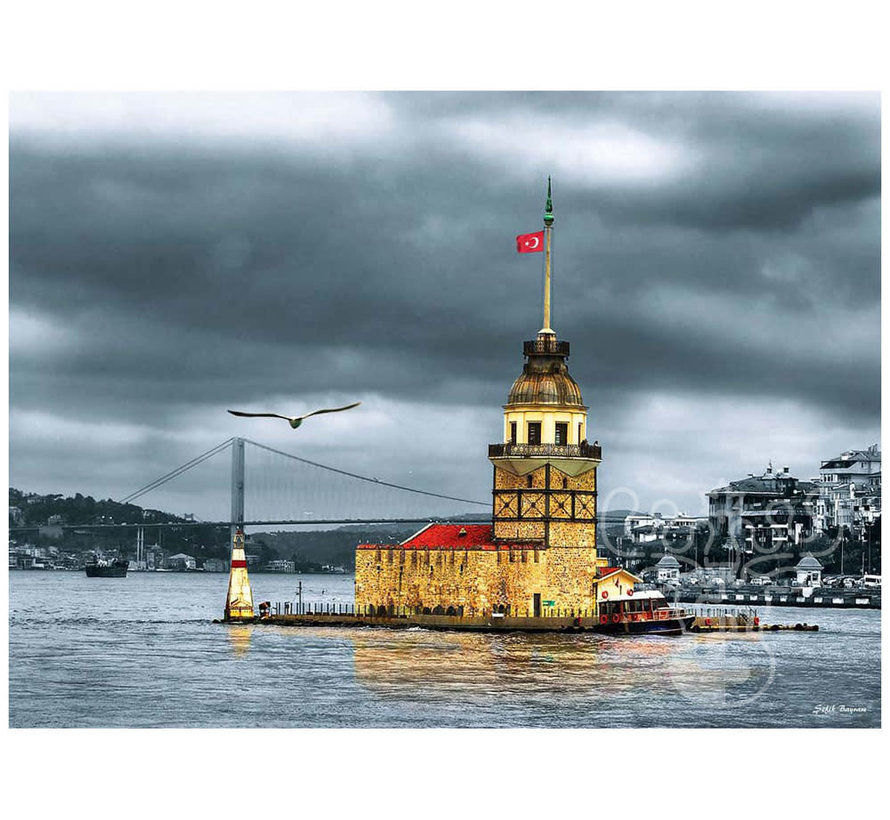FINAL SALE Anatolian Maiden's Tower (Nostalgia) Puzzle 1000pcs