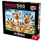 Anatolian Giraffe Selfie Puzzle 500pcs