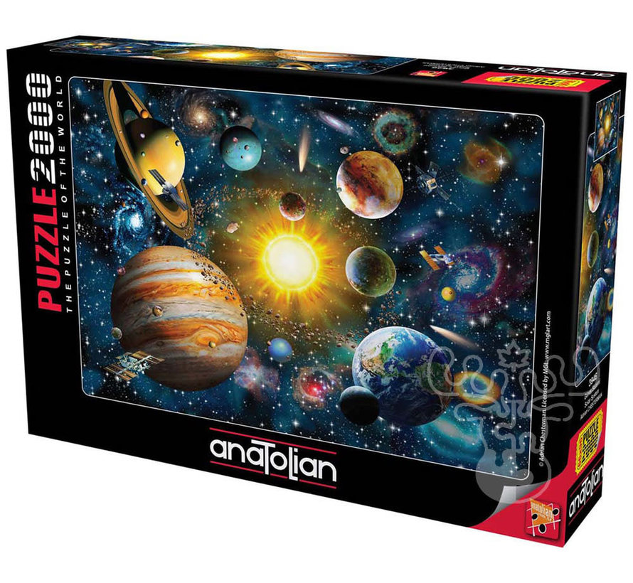 Anatolian Solar System Puzzle 2000pcs