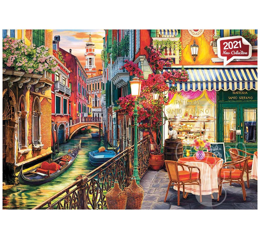 Anatolian Venetian Cafe Puzzle 2000pcs