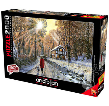 Anatolian Anatolian Winter Woodland Puzzle 2000pcs