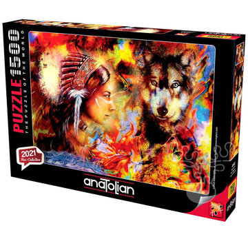 Anatolian FINAL SALE Anatolian Wolf Maiden Puzzle 1500pcs RETIRED