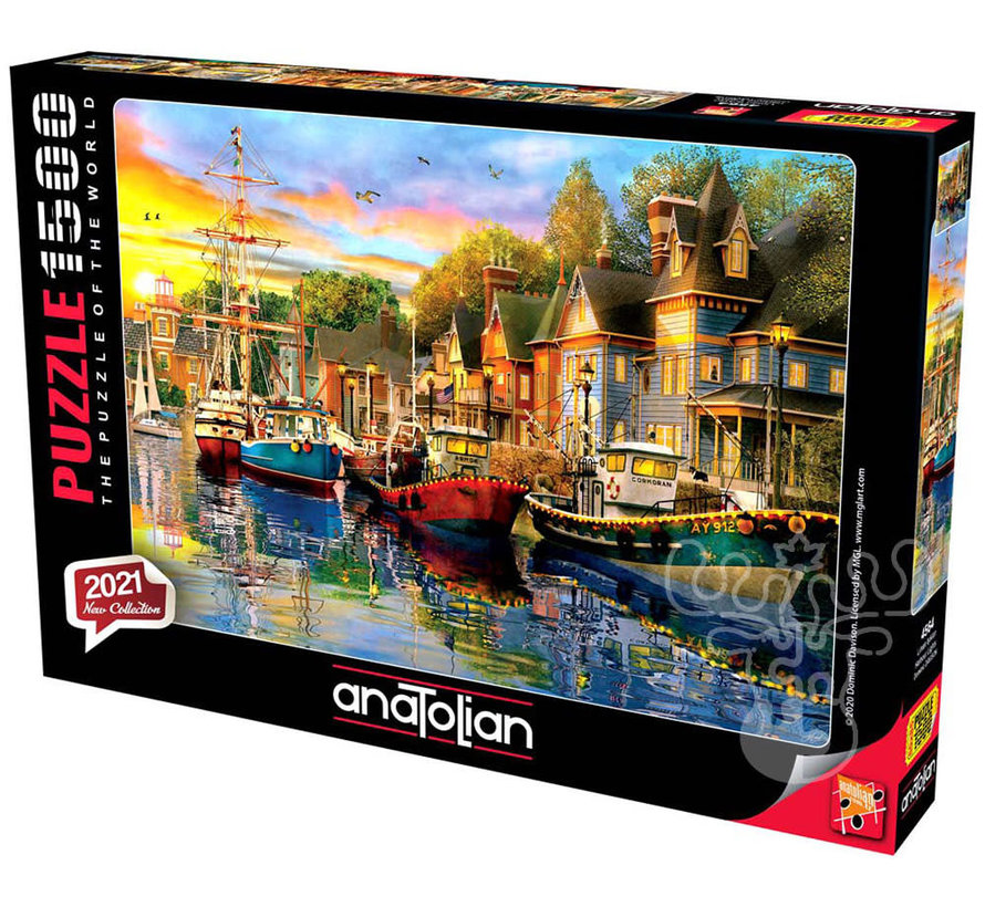 Anatolian Harbour Lights Puzzle 1500pcs