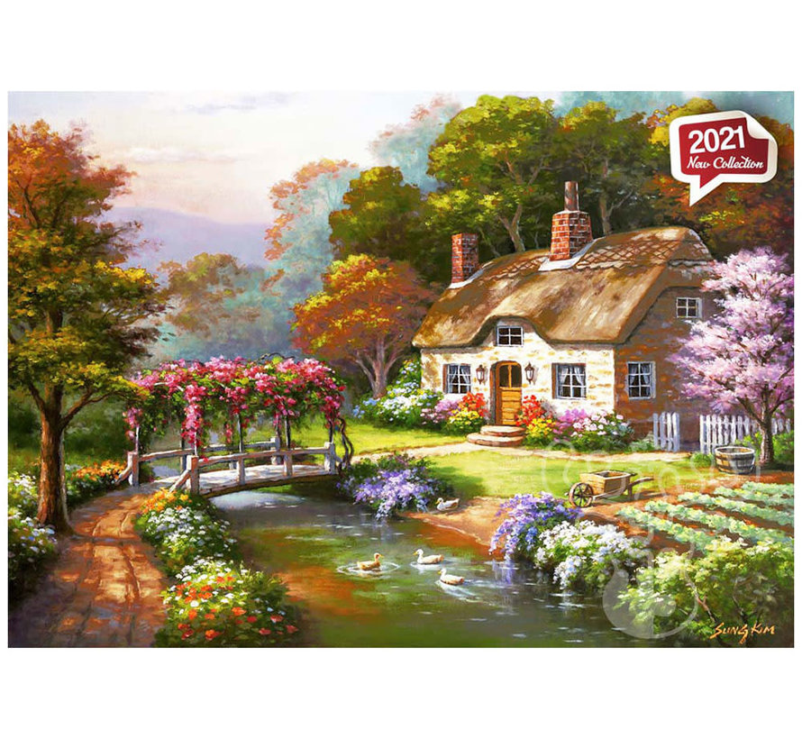 Anatolian Rose Cottage Puzzle 3000pcs