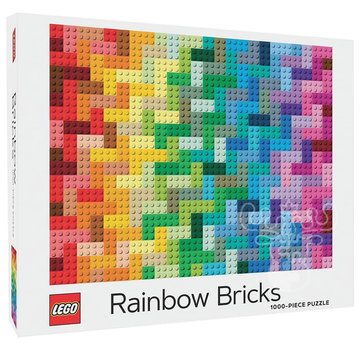 Chronicle Books Chronicle LEGO Rainbow Bricks Puzzle 1000pcs