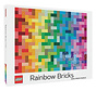 Chronicle LEGO Rainbow Bricks Puzzle 1000pcs