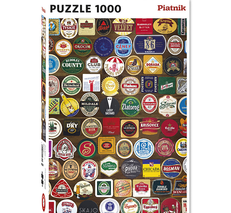 Piatnik Beer Coasters Puzzle 1000pcs