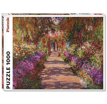 Piatnik Piatnik Monet - A Pathway in Monet's Garden, Giverny Puzzle 1000pcs